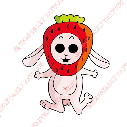 Rabbit Customize Temporary Tattoos Stickers NO.8914